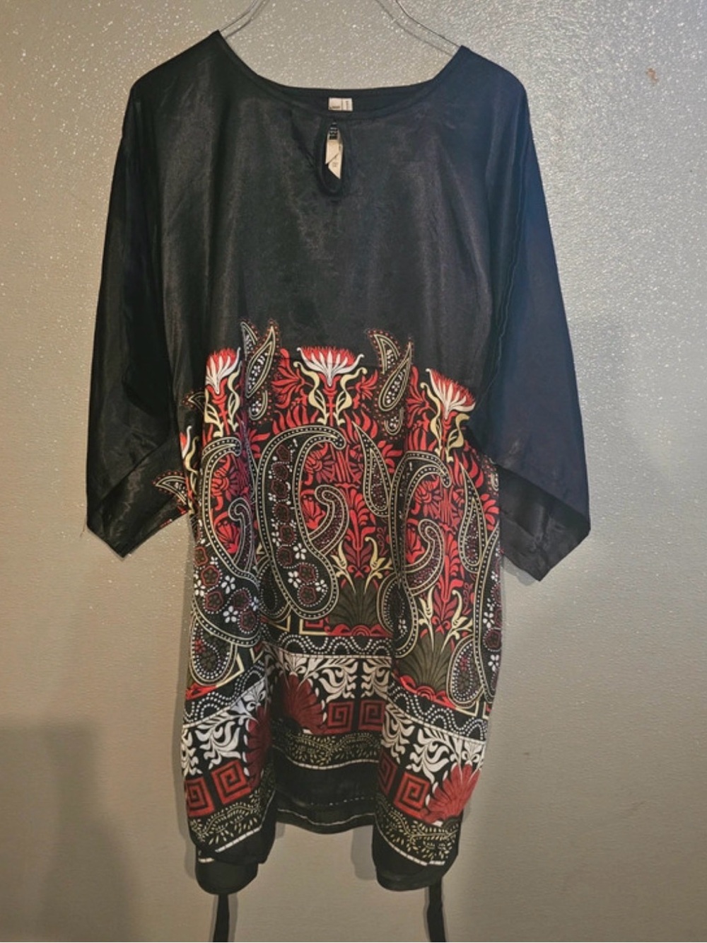 Exist Black Relaxed Tunic Top